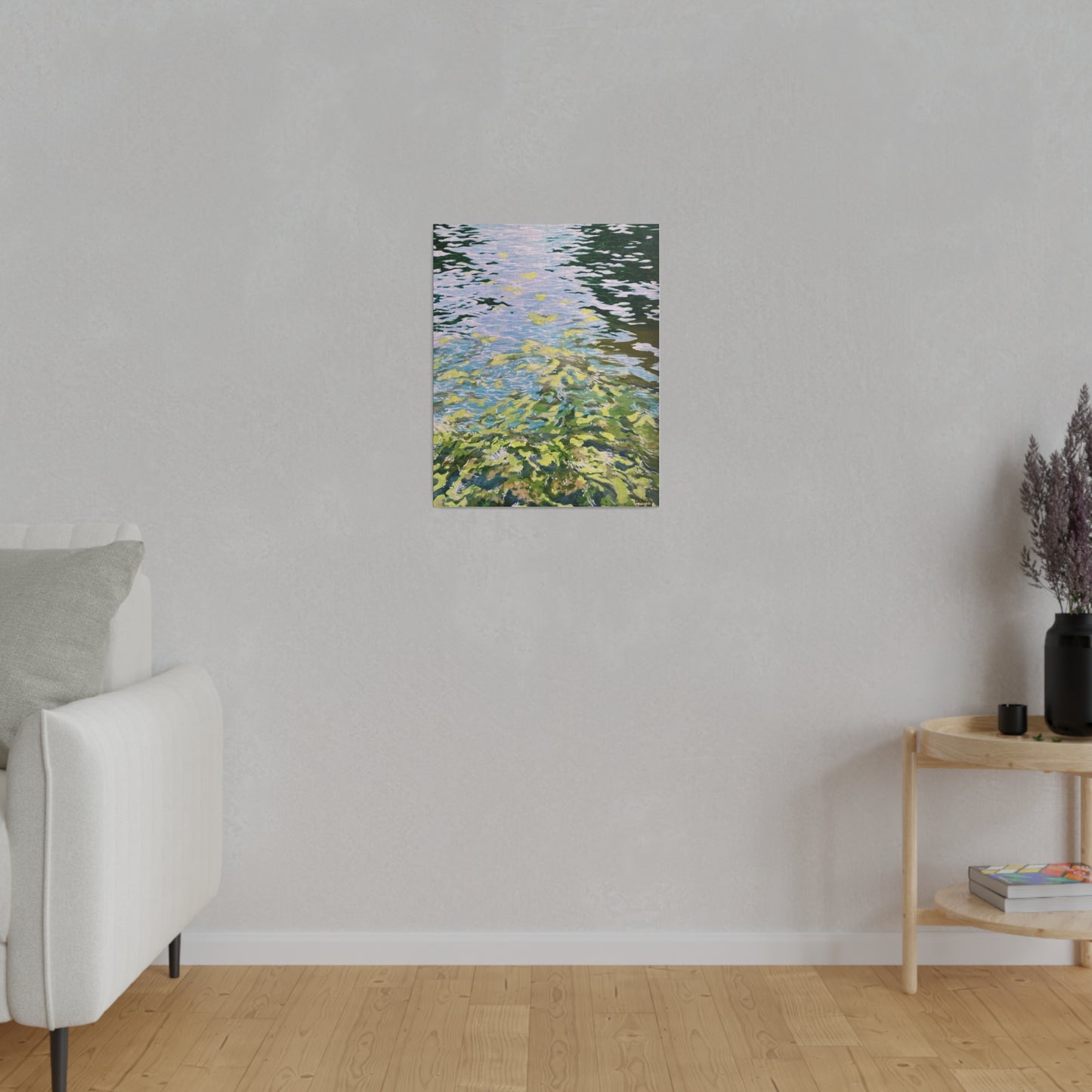 "Eau Des Calanques De Cassis", Matte Canvas, Stretched