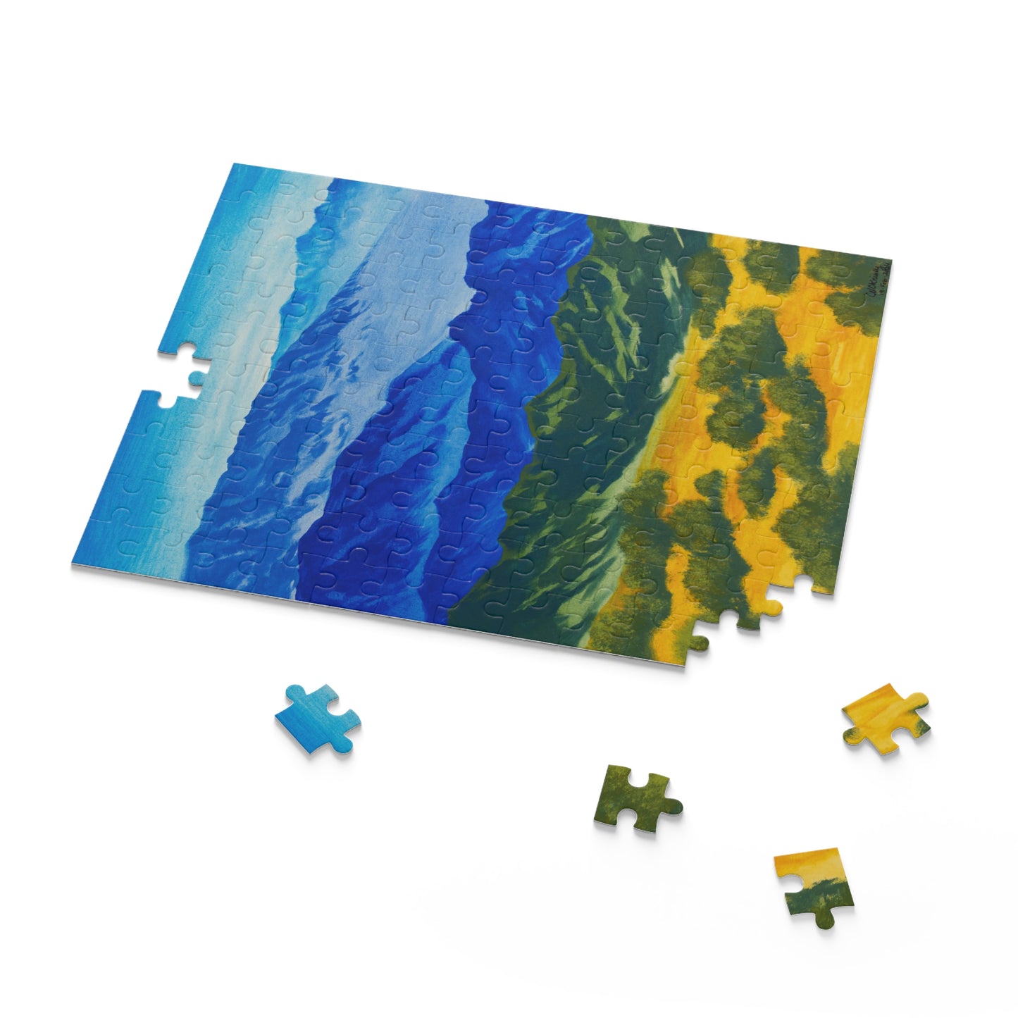 "Tucson Mountains", Puzzle
