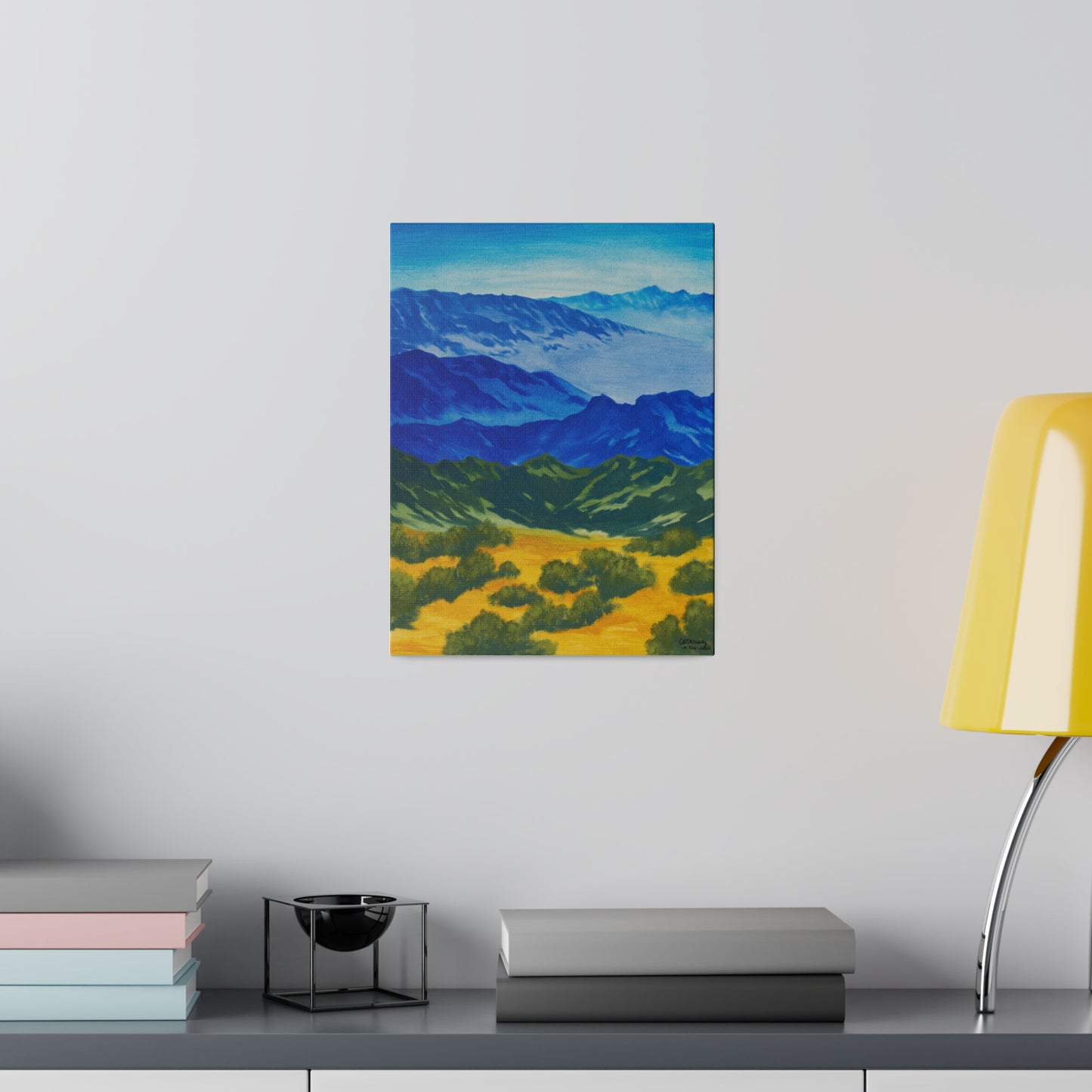 "Tucson Mountains", Matte Canvas, Stretched