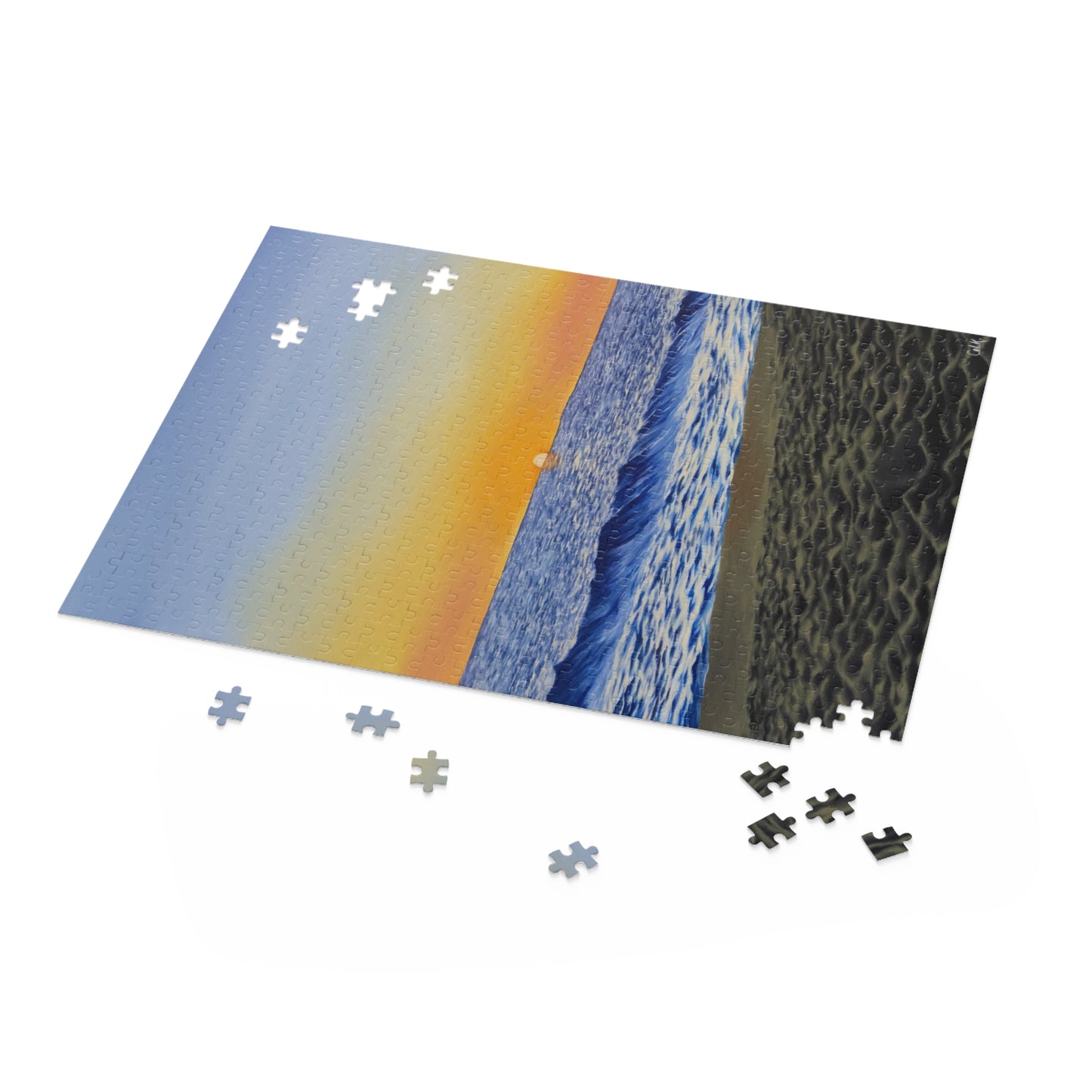 "Encinitas Beach", Puzzle