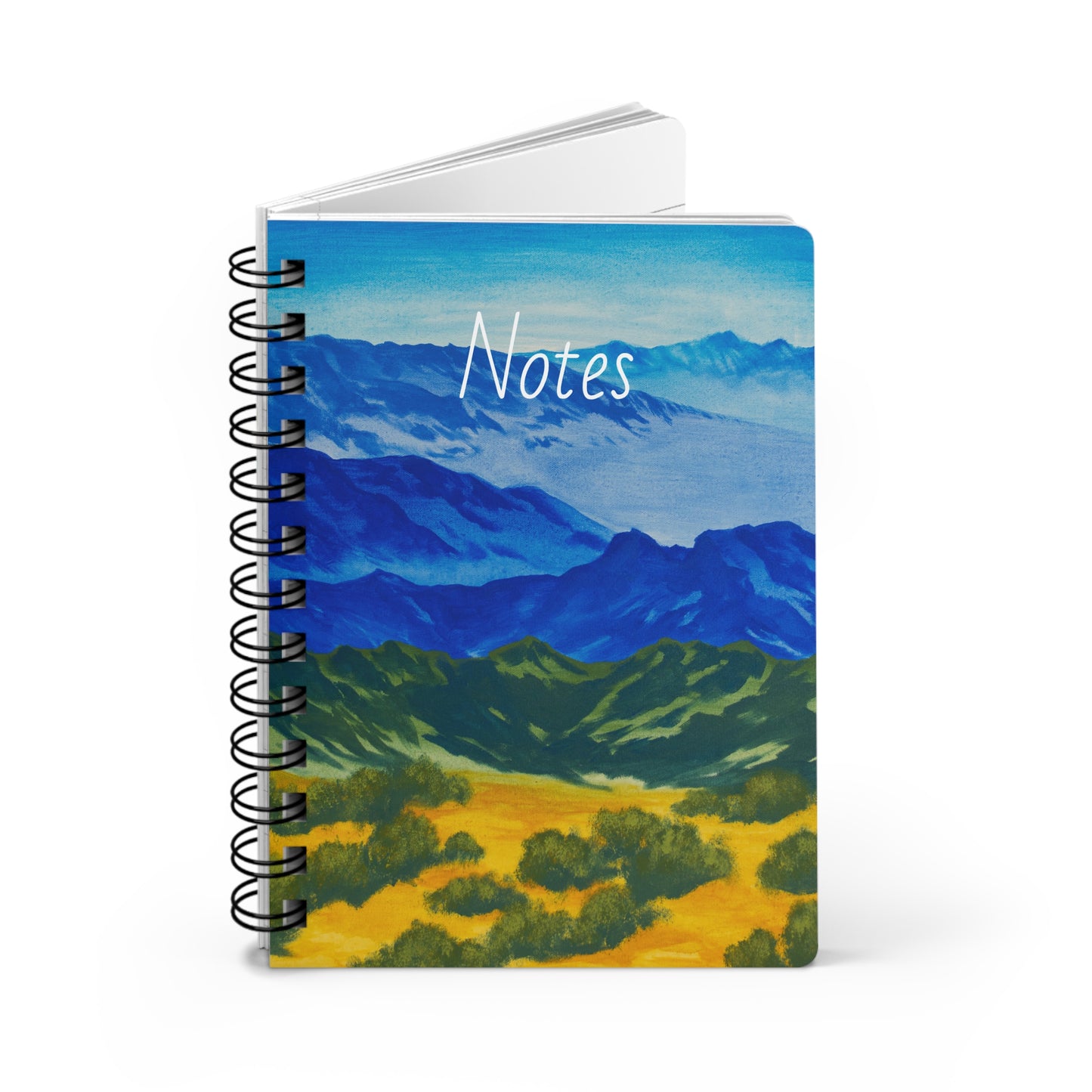 Spiral Bound Journal, "Tucson Mountains"