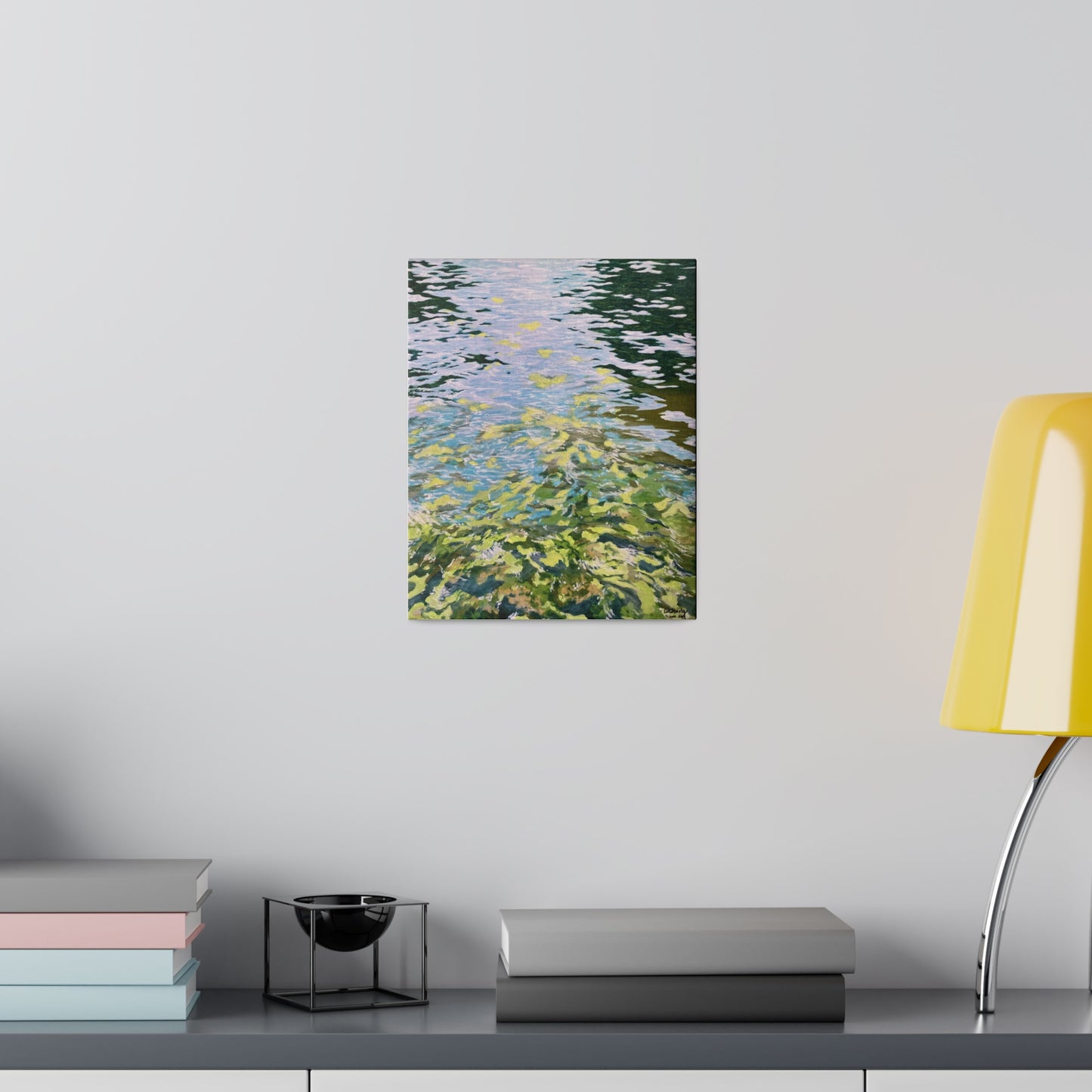 "Eau Des Calanques De Cassis", Matte Canvas, Stretched