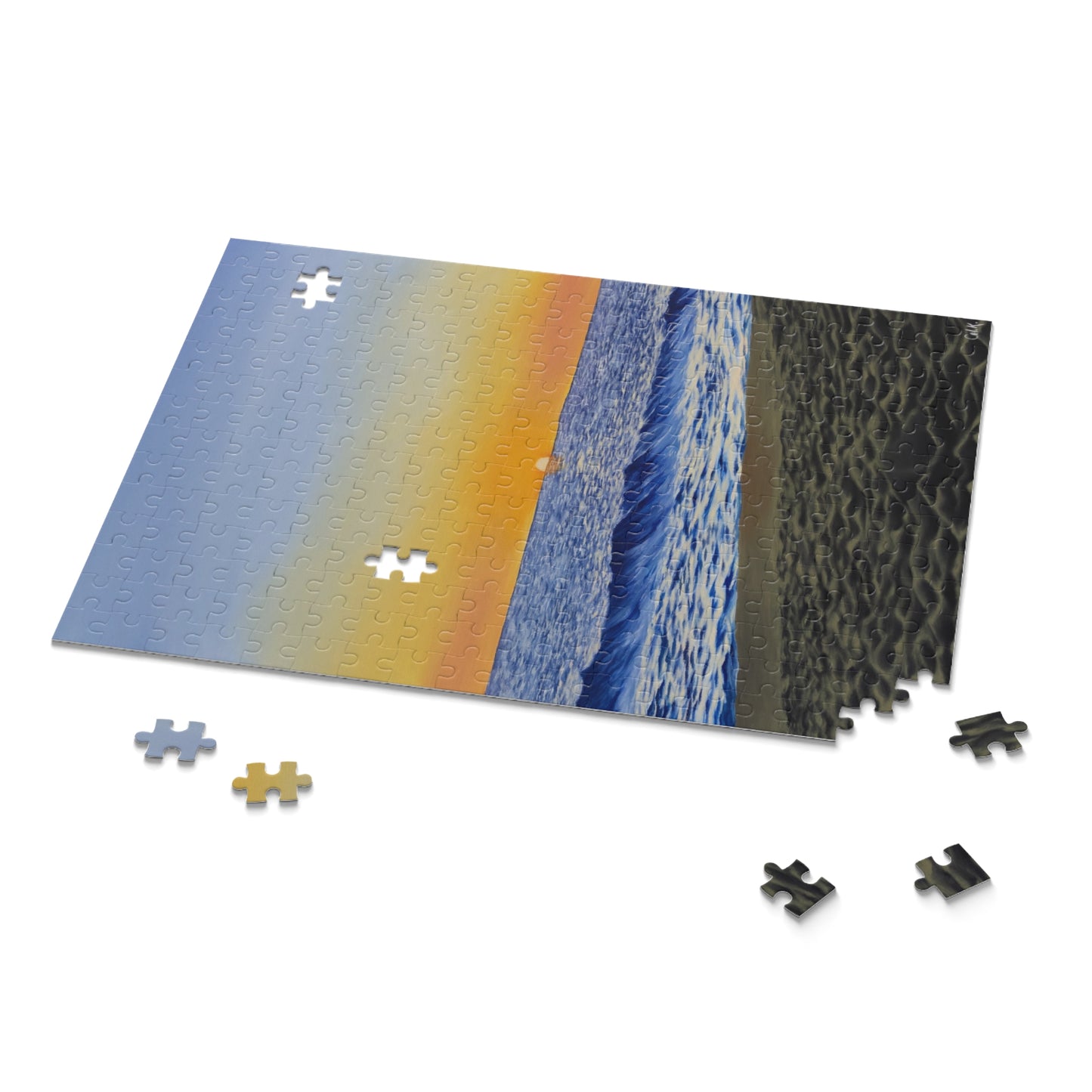 "Encinitas Beach", Puzzle