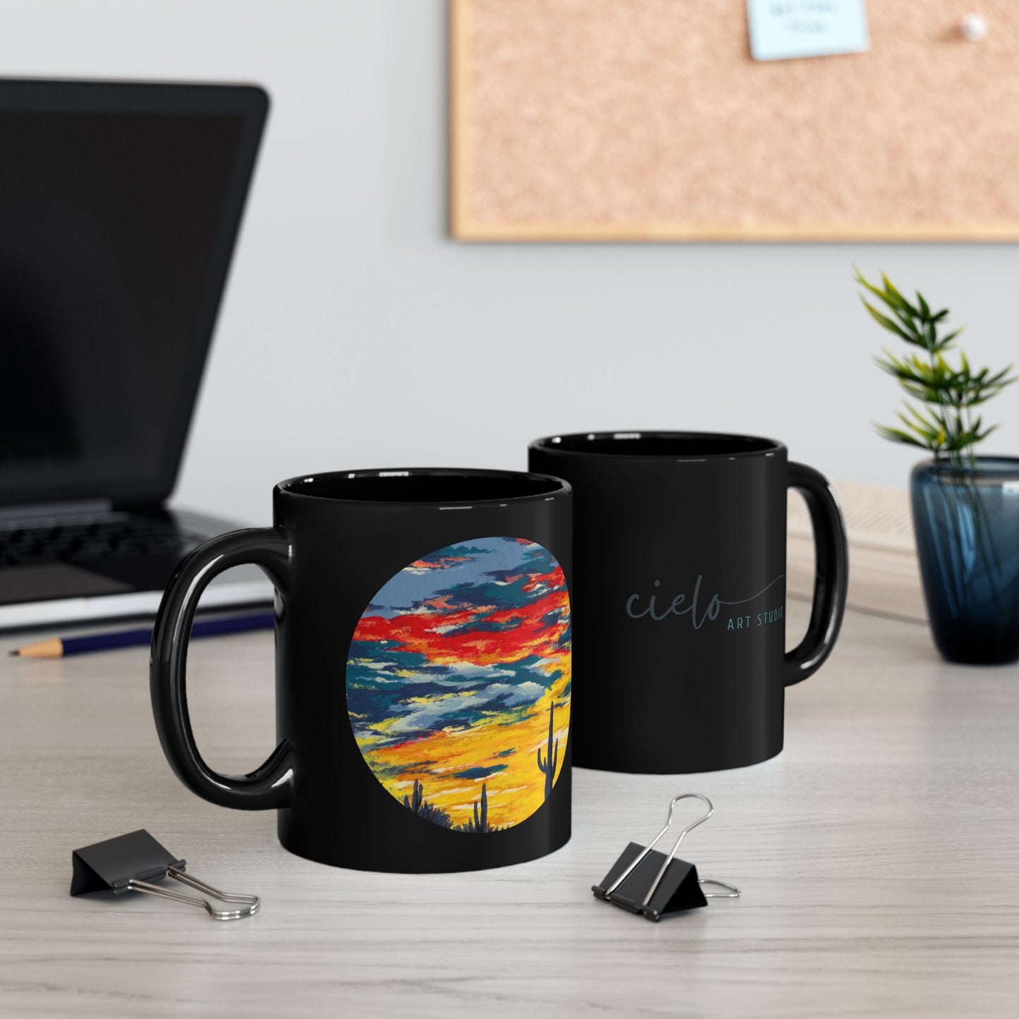 Black Mug, "Arizona Sky Scrape"
