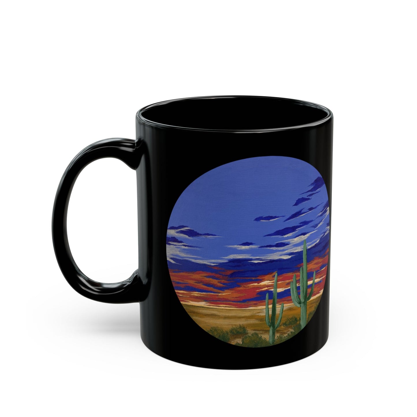 Black Mug, "Arizona Desert Landscape"