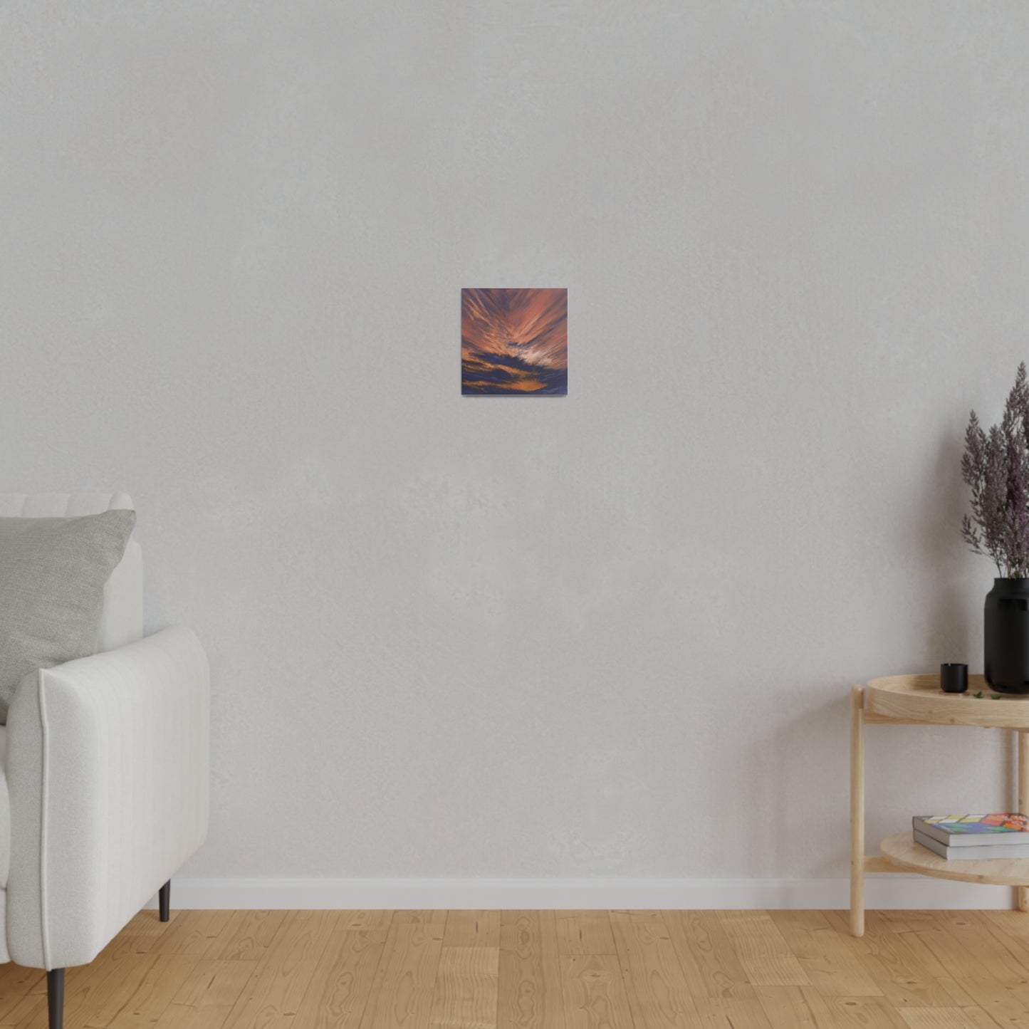 "New Mexico Sky Scrape", Matte Canvas, Stretched