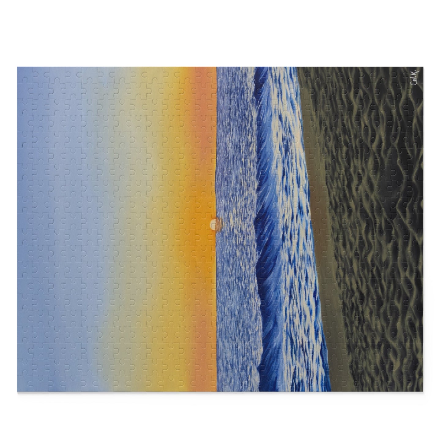 "Encinitas Beach", Puzzle