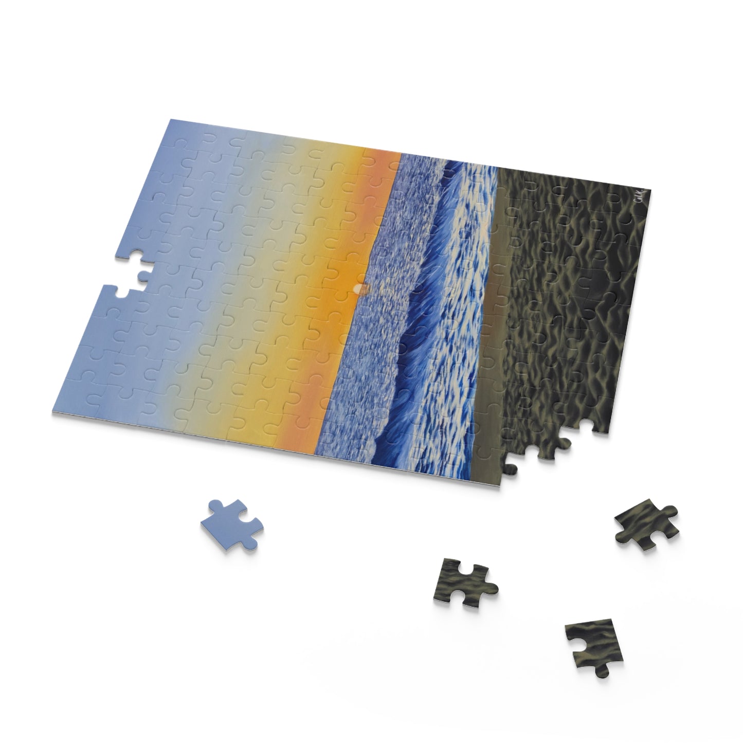 "Encinitas Beach", Puzzle