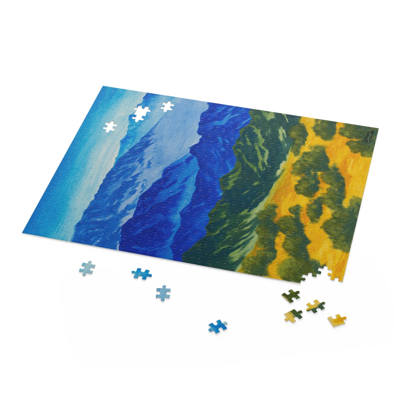 "Tucson Mountains", Puzzle