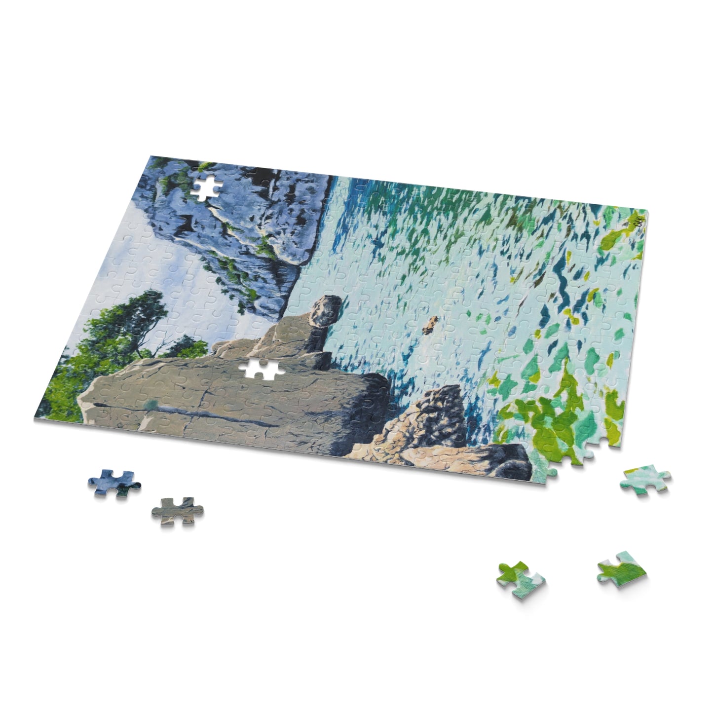 "Calanques De Cassis", Puzzle