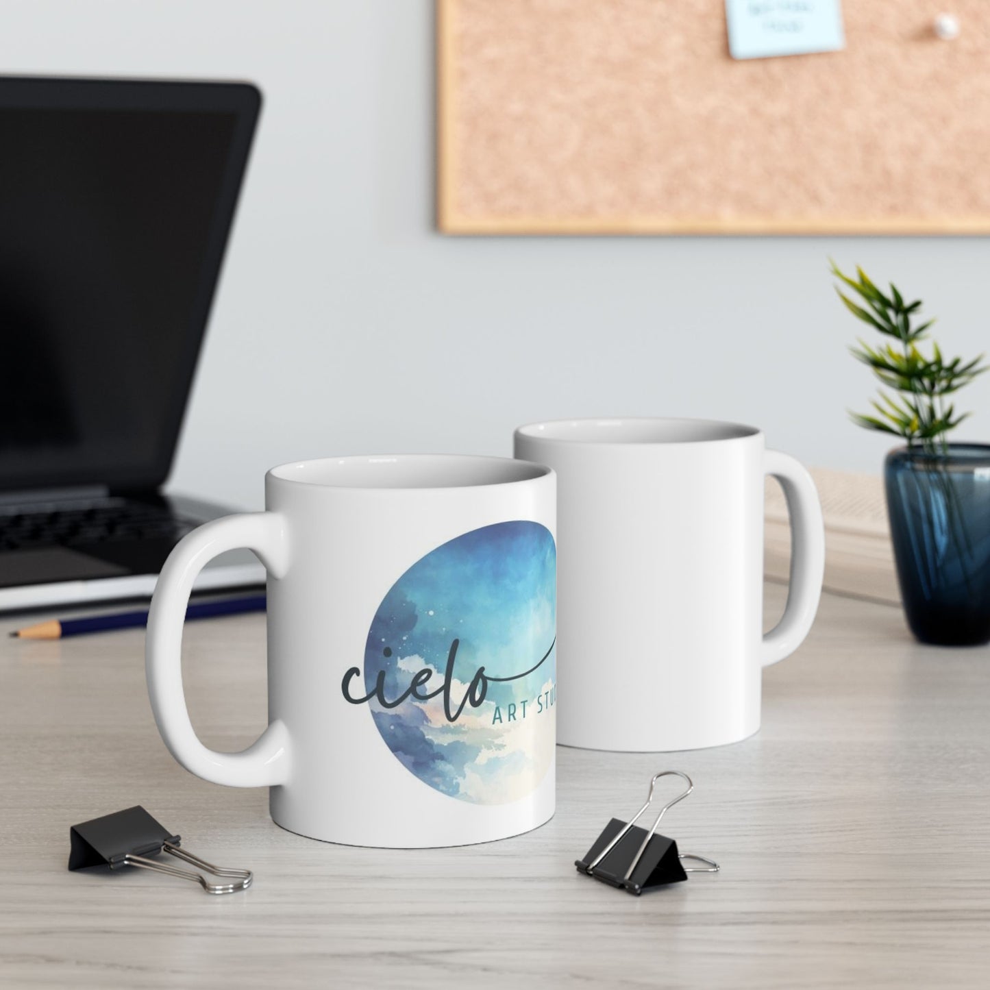 Ceramic Mug with Logo