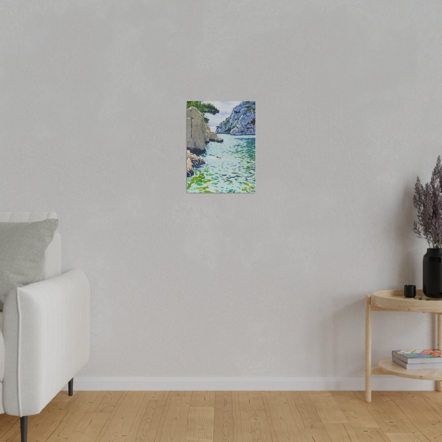 "Calanques De Cassis", Matte Canvas, Stretched