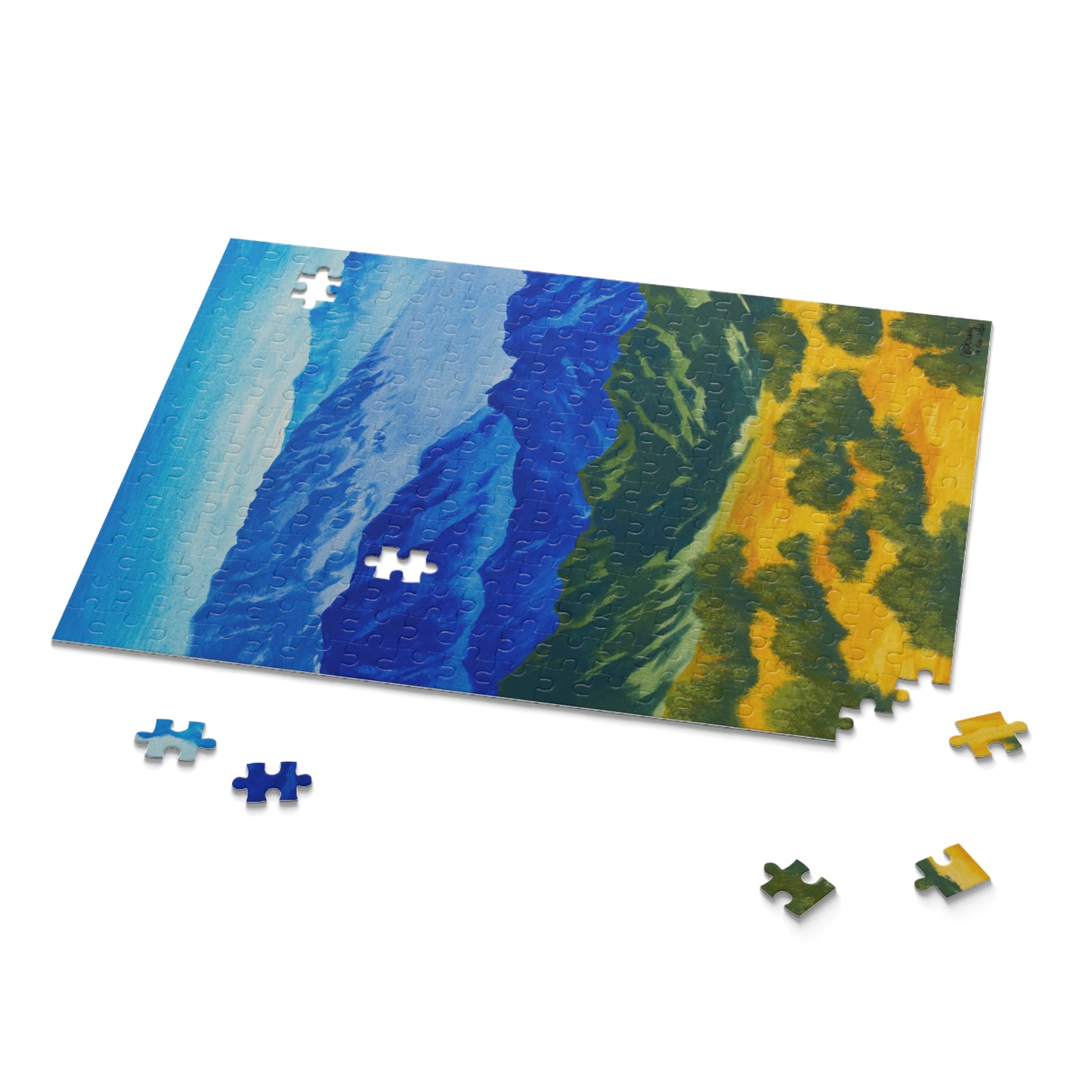 "Tucson Mountains", Puzzle