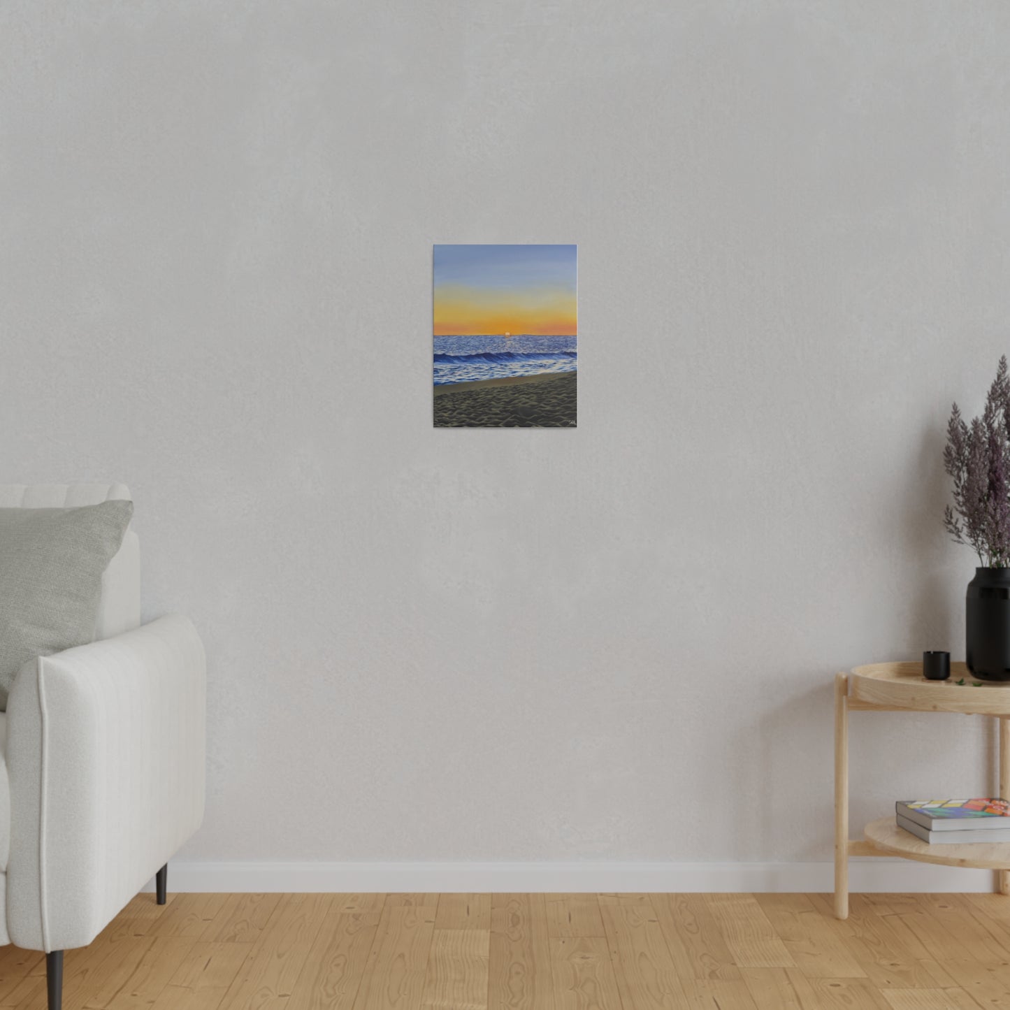 "Encinitas Beach", Matte Canvas, Stretched