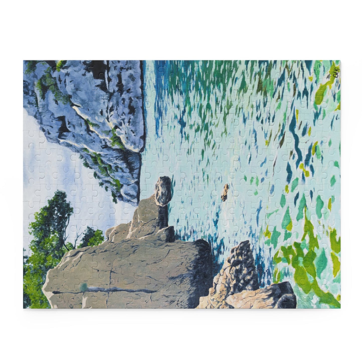 "Calanques De Cassis", Puzzle