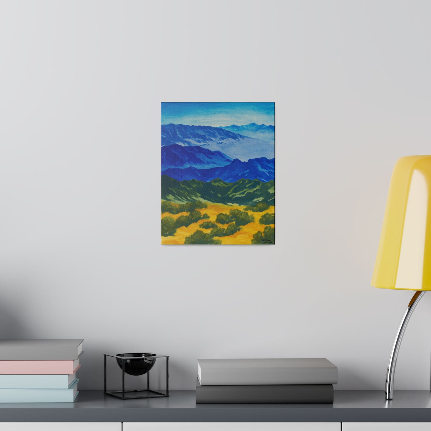 "Tucson Mountains", Matte Canvas, Stretched