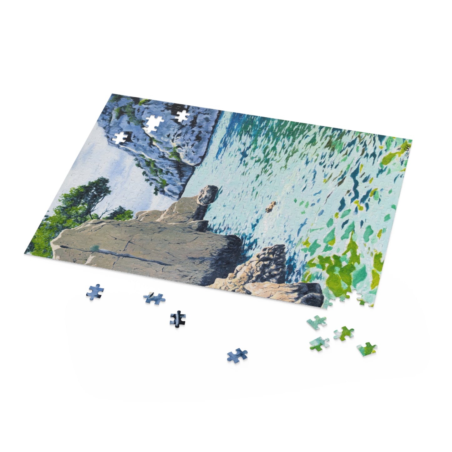 "Calanques De Cassis", Puzzle