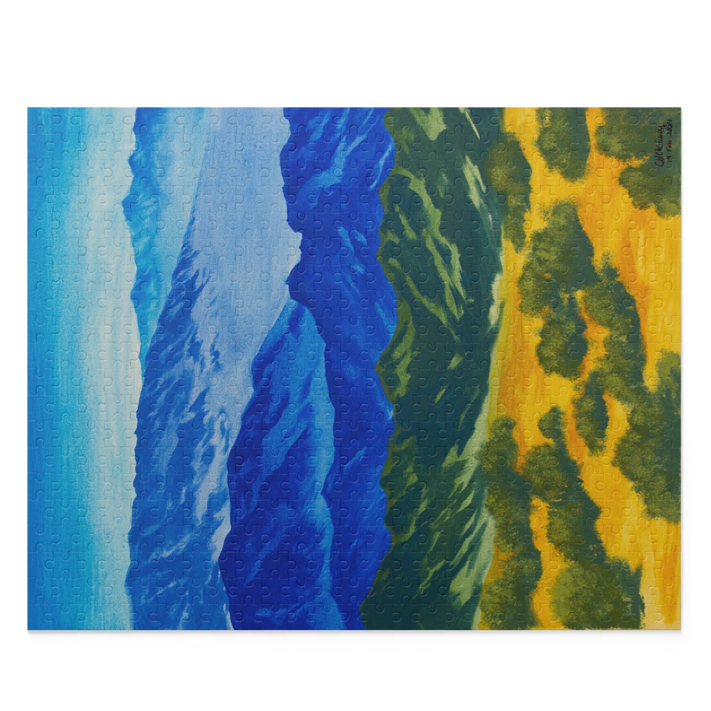 "Tucson Mountains", Puzzle