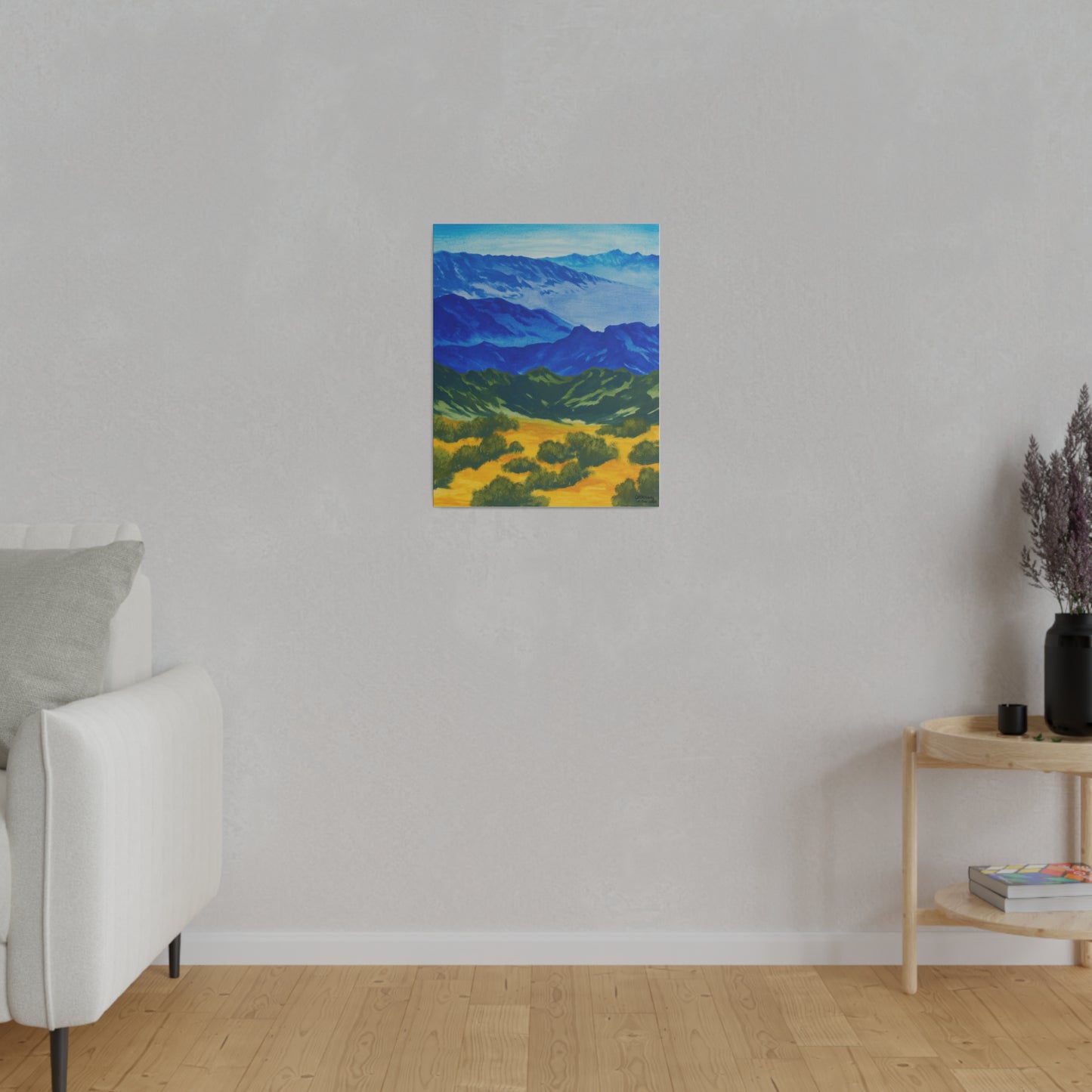 "Tucson Mountains", Matte Canvas, Stretched