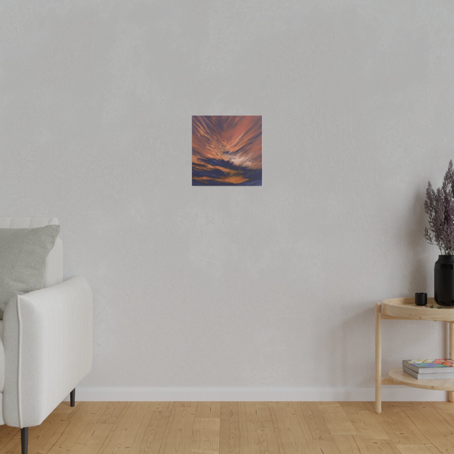 "New Mexico Sky Scrape", Matte Canvas, Stretched