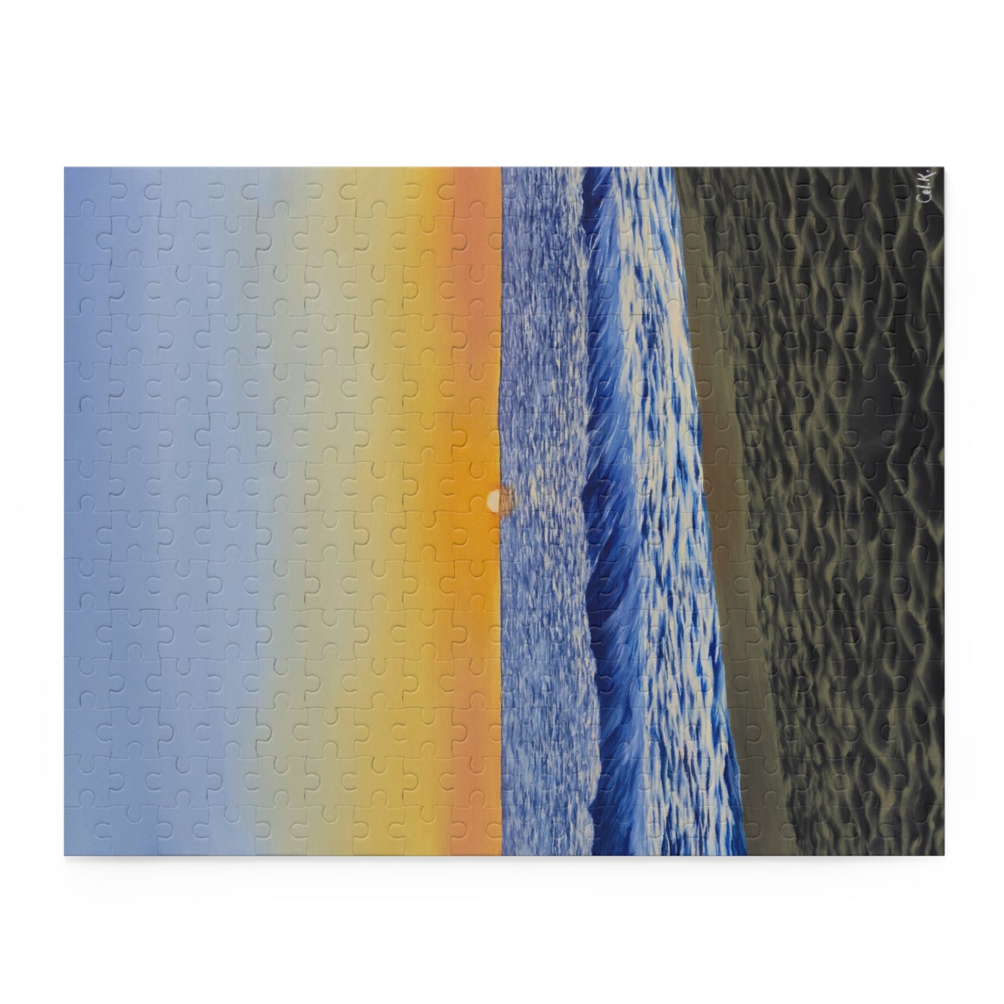 "Encinitas Beach", Puzzle
