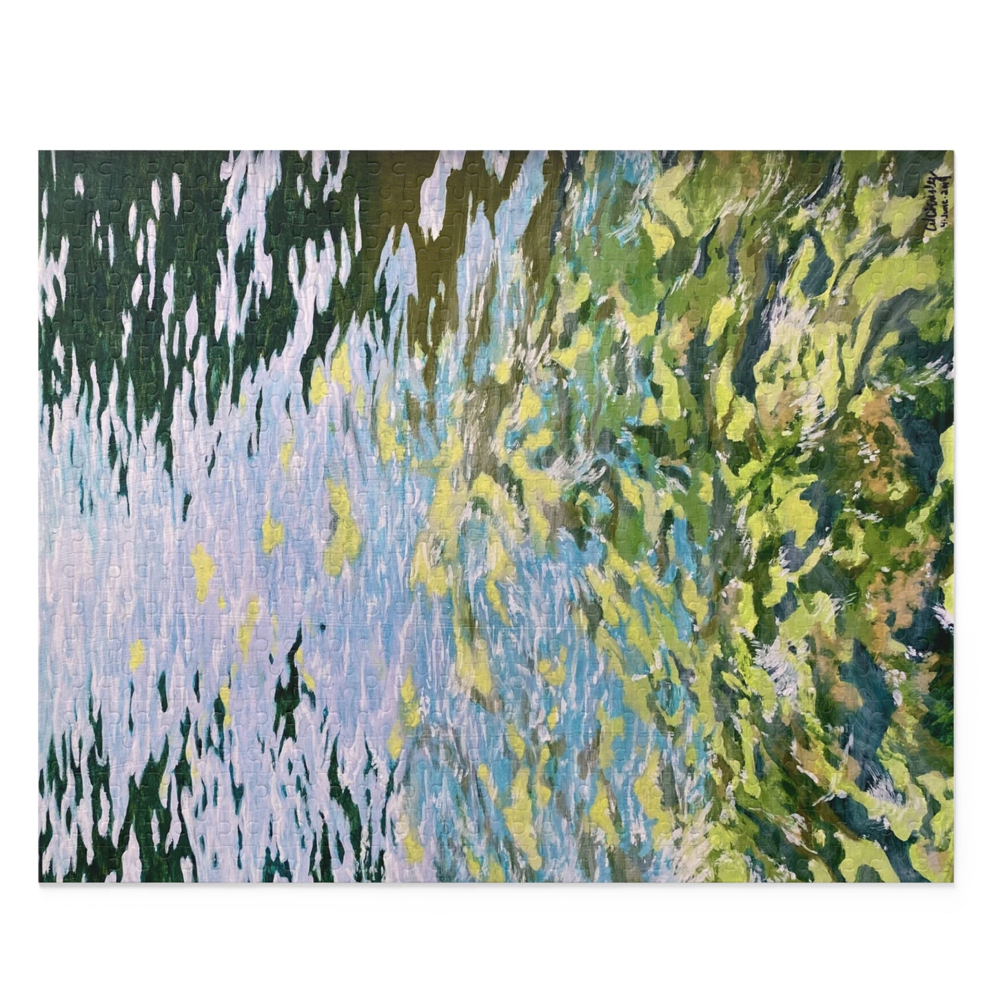 "Eau Des Calanques De Cassis", Puzzle