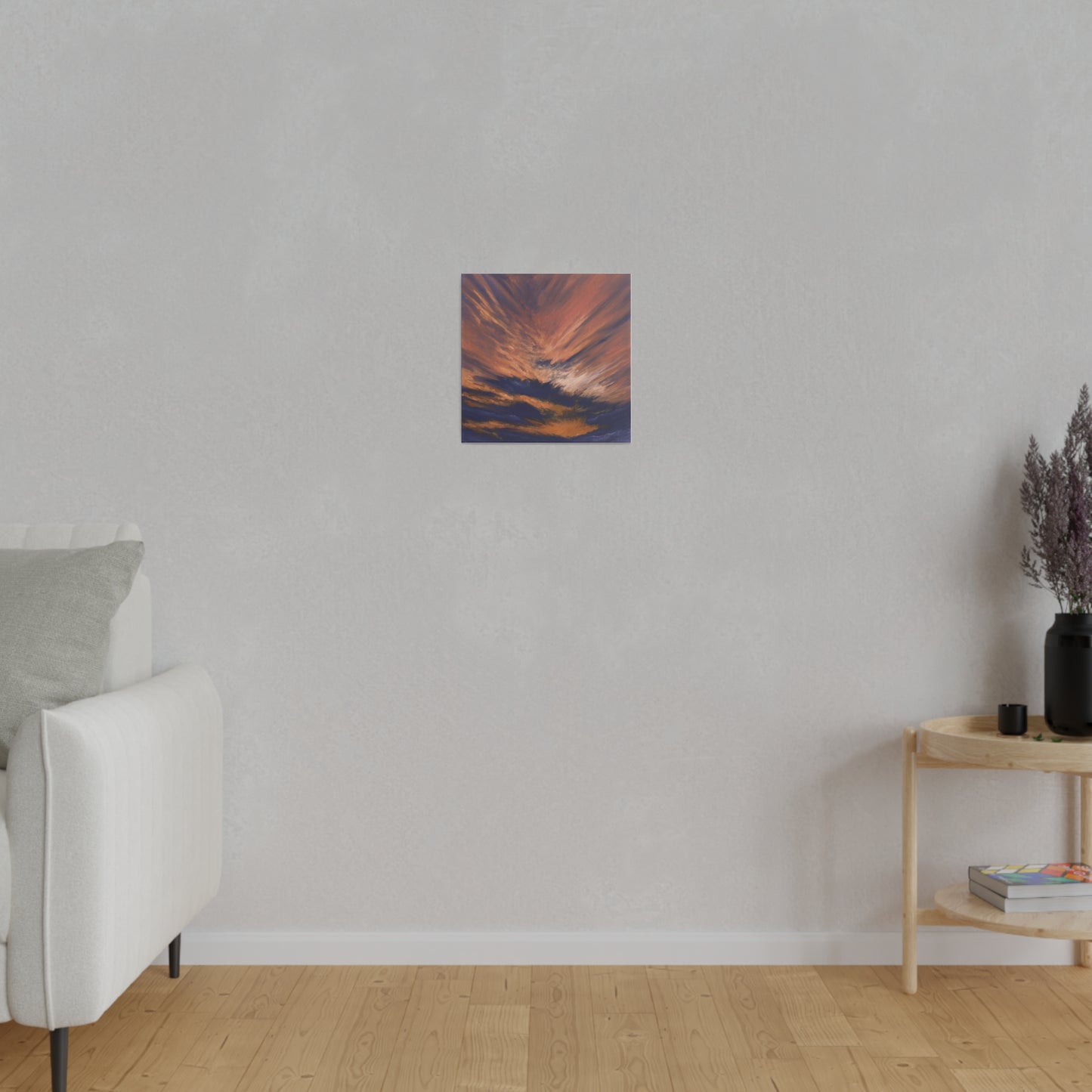 "New Mexico Sky Scrape", Matte Canvas, Stretched