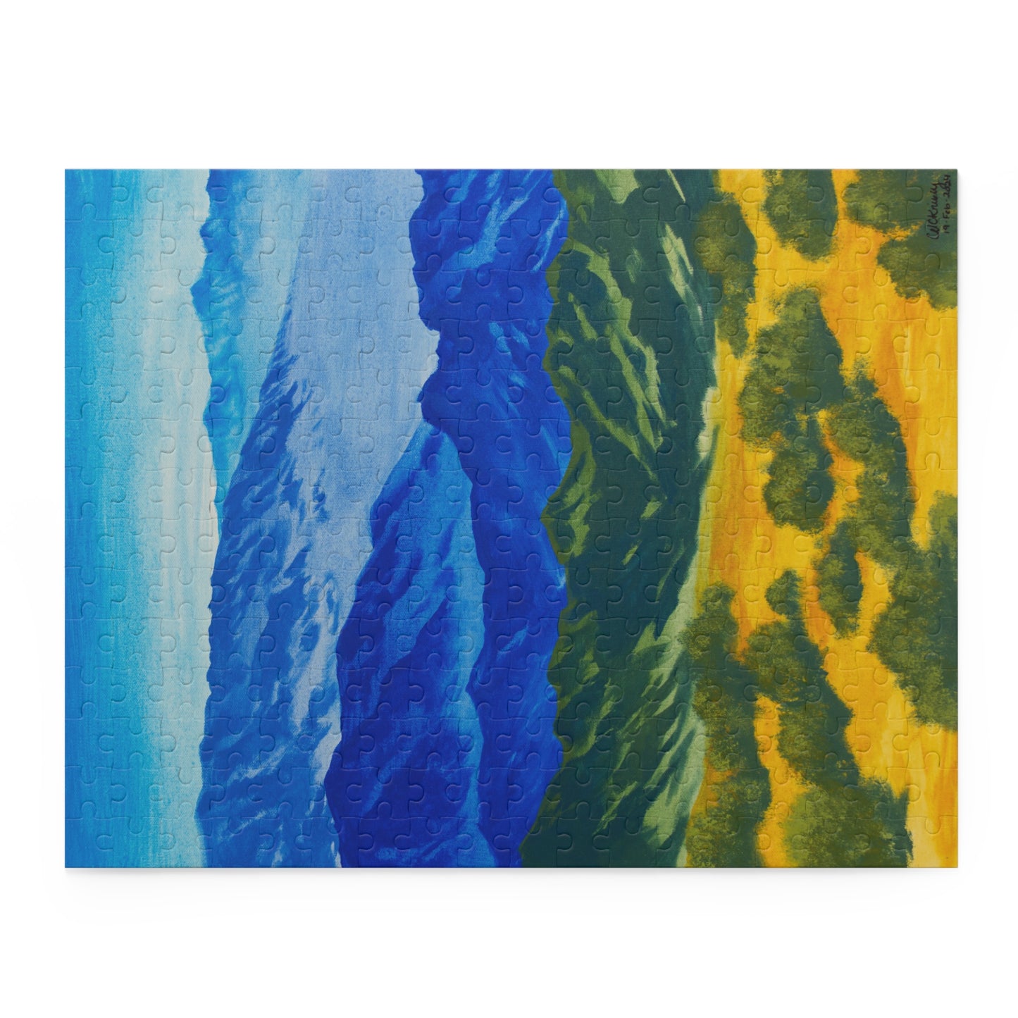 "Tucson Mountains", Puzzle