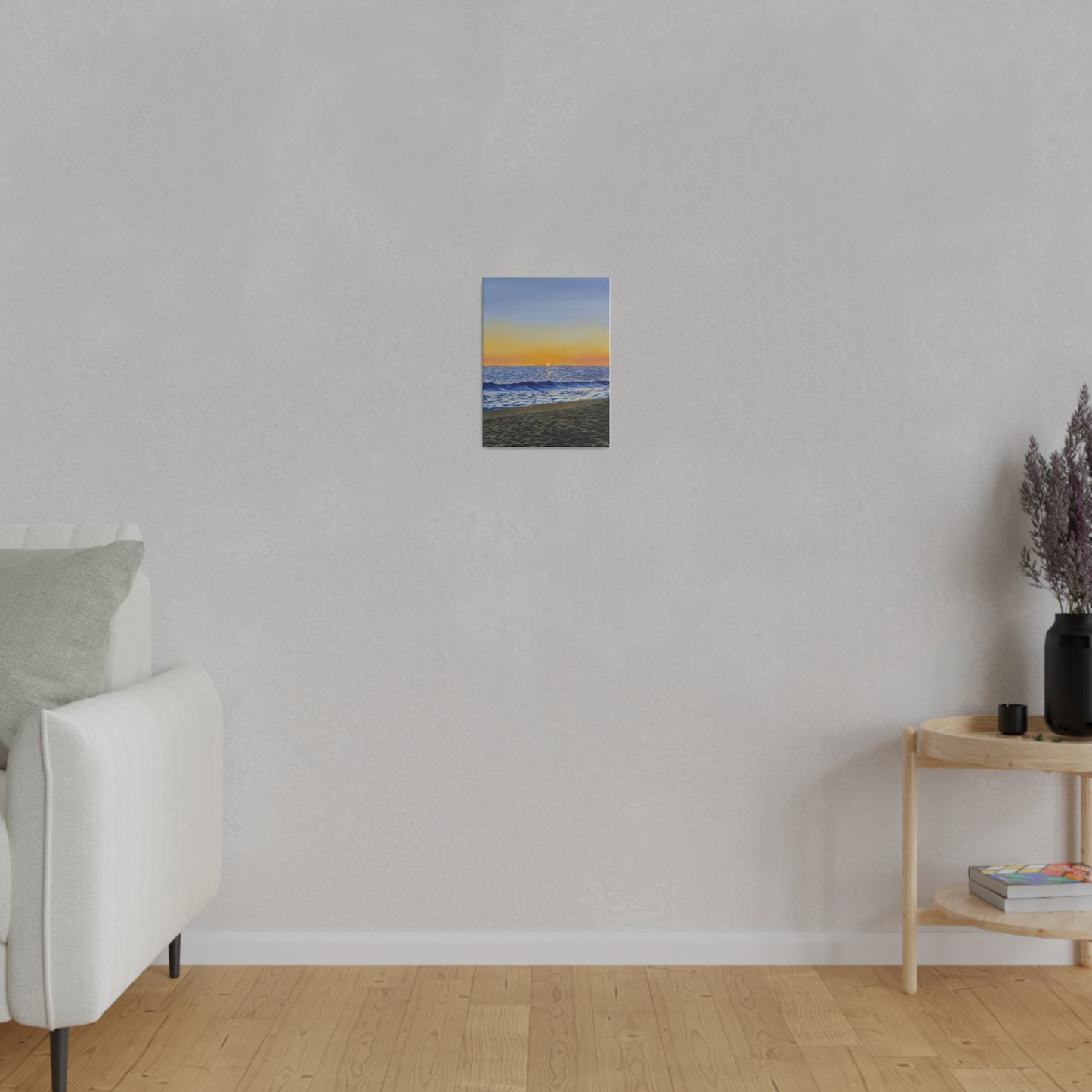"Encinitas Beach", Matte Canvas, Stretched