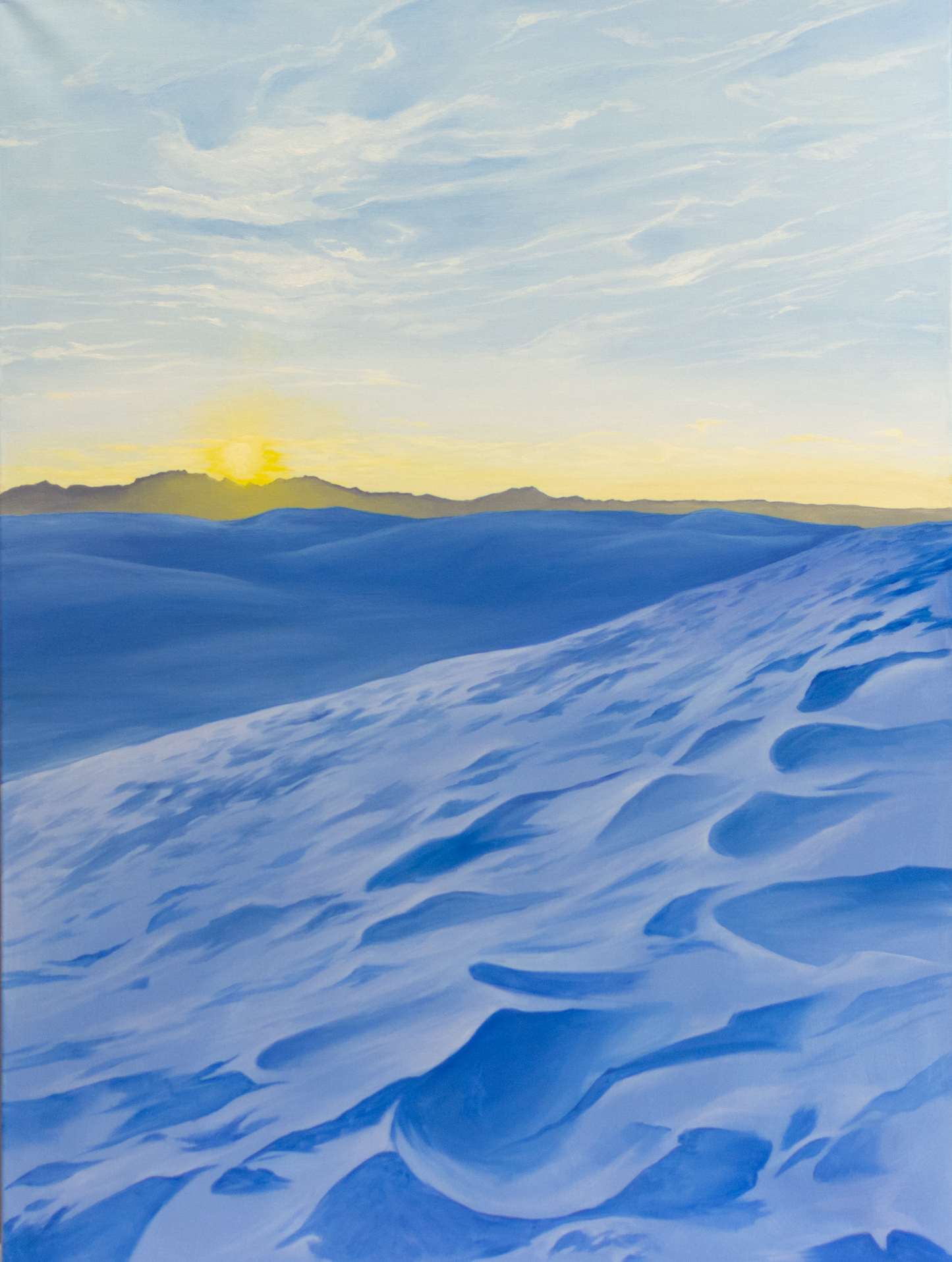 "White Sands", Print, Signed